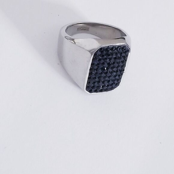 EDFORCE Men's stainless steel ring - Picture 1 of 7
